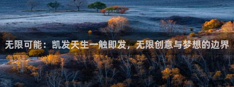 天顺娱乐体育注册平台：无限可能：凯发天生一触即发，无限创意与梦想的边界